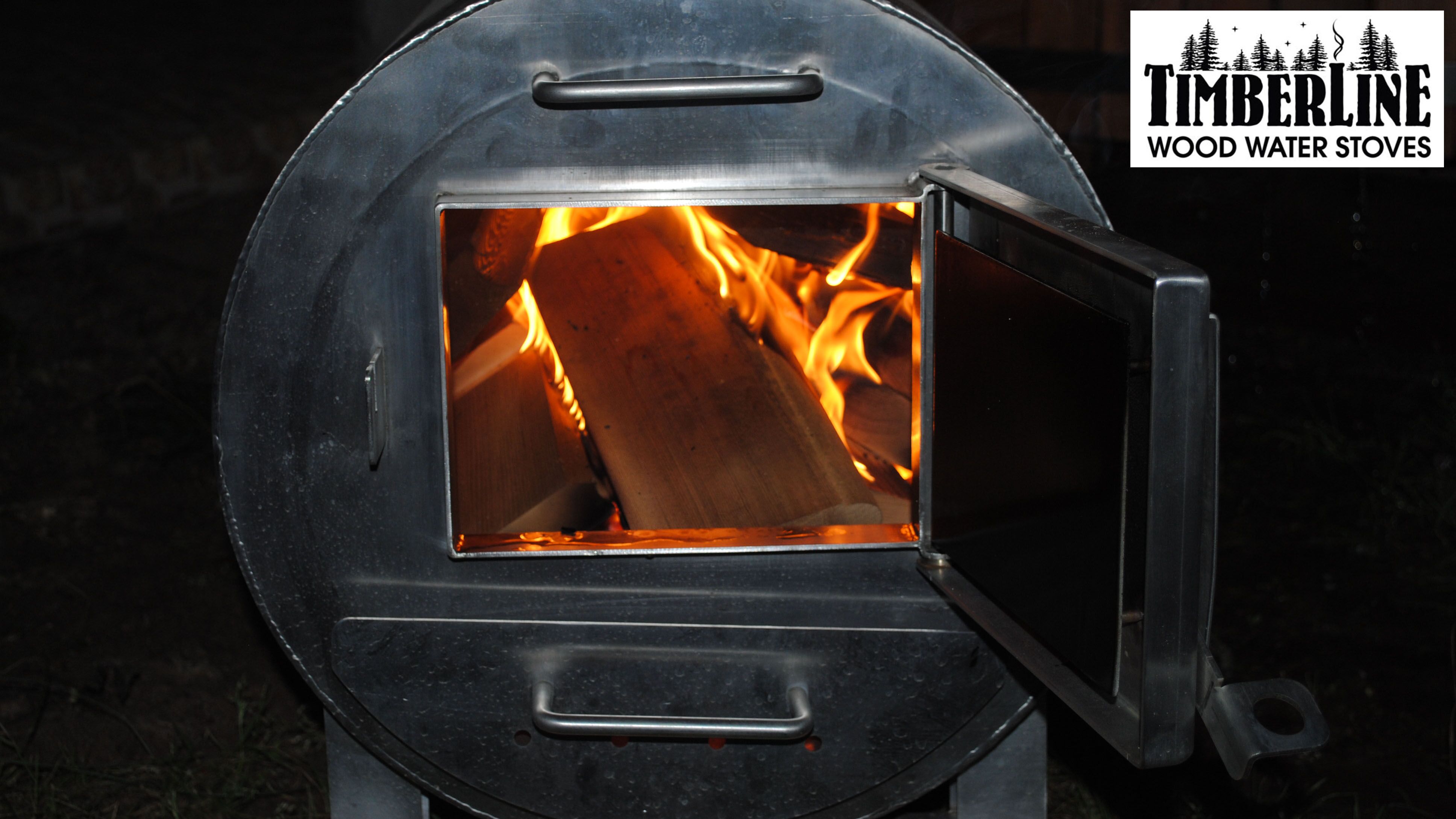 Barrel Wood Stove Kit.  Barrel stove, Diy wood stove, Wood stove fireplace